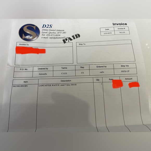 Lancaster watch - Picture 5 of 5